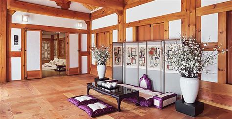 korean traditional house stay.